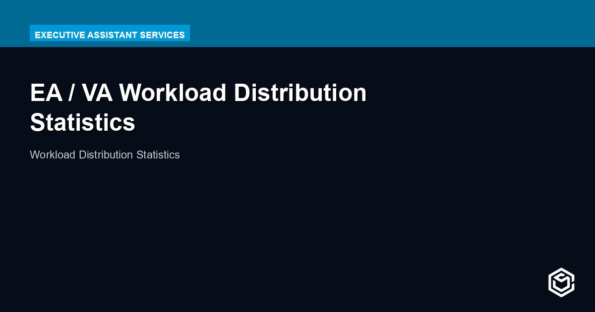 EA / VA Workload Distribution Statistics