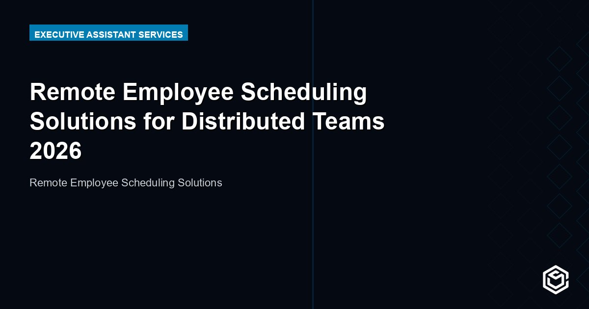Remote Employee Scheduling Solutions for Distributed Teams 2026