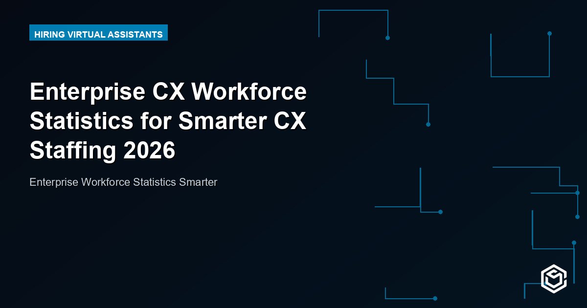 Enterprise CX Workforce Statistics for Smarter CX Staffing 2026