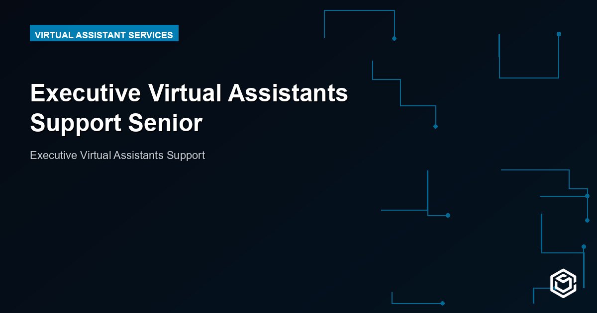 Executive Virtual Assistants Support Senior