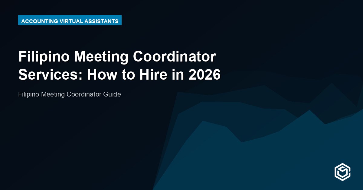 Filipino Meeting Coordinator Services: How to Hire in 2026