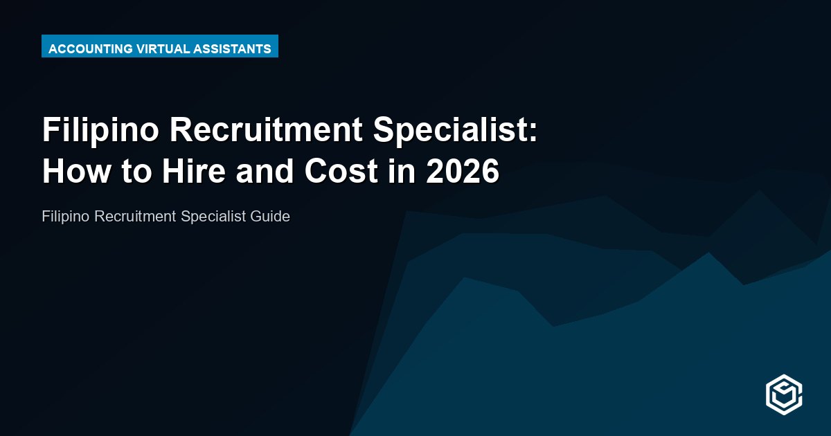 Filipino Recruitment Specialist: How to Hire and Cost in 2026