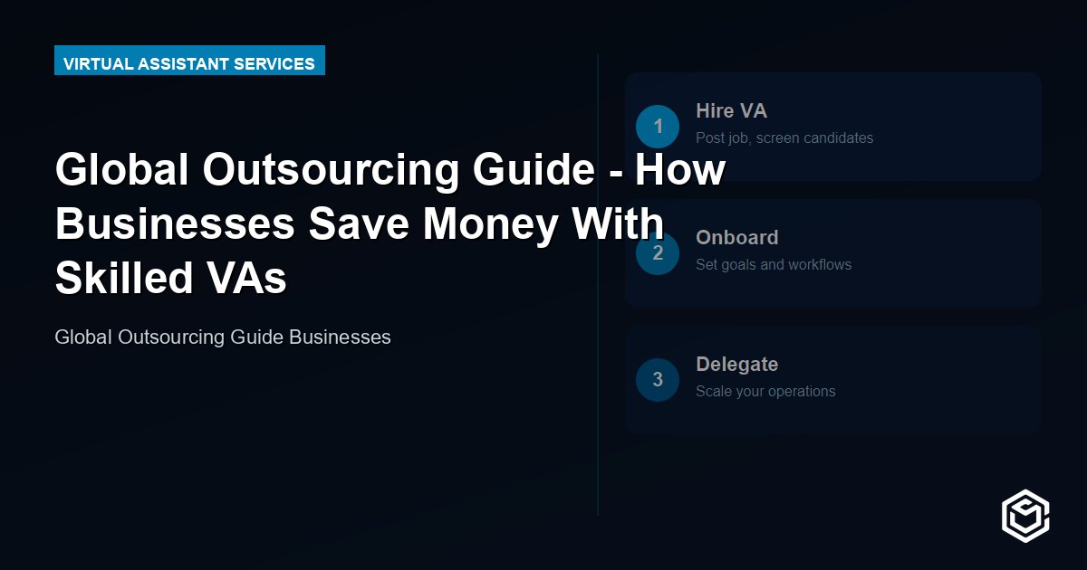 Global Outsourcing Guide - How Businesses Save Money With Skilled VAs