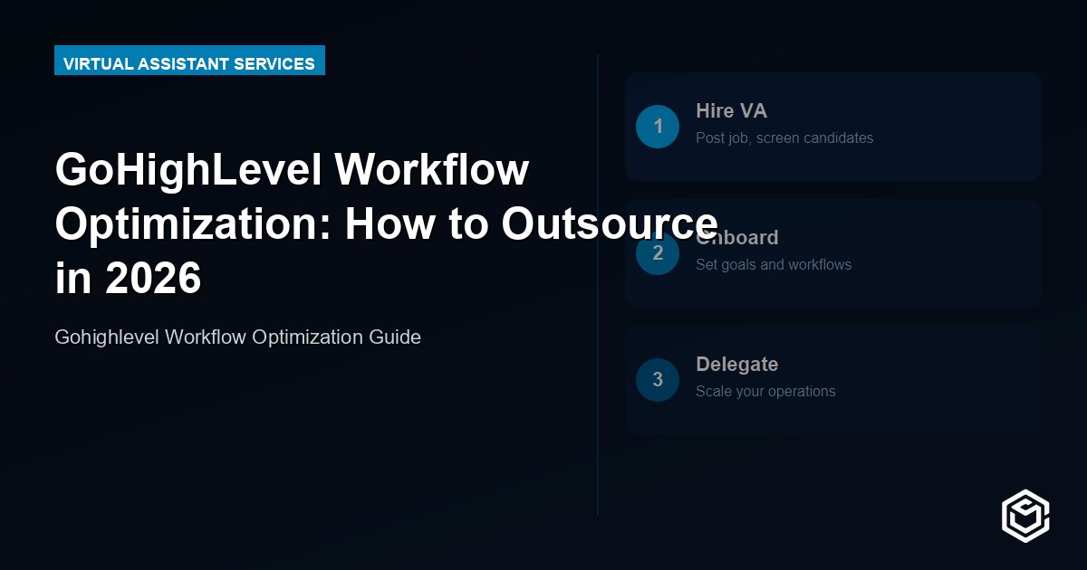 GoHighLevel Workflow Optimization: How to Outsource in 2026