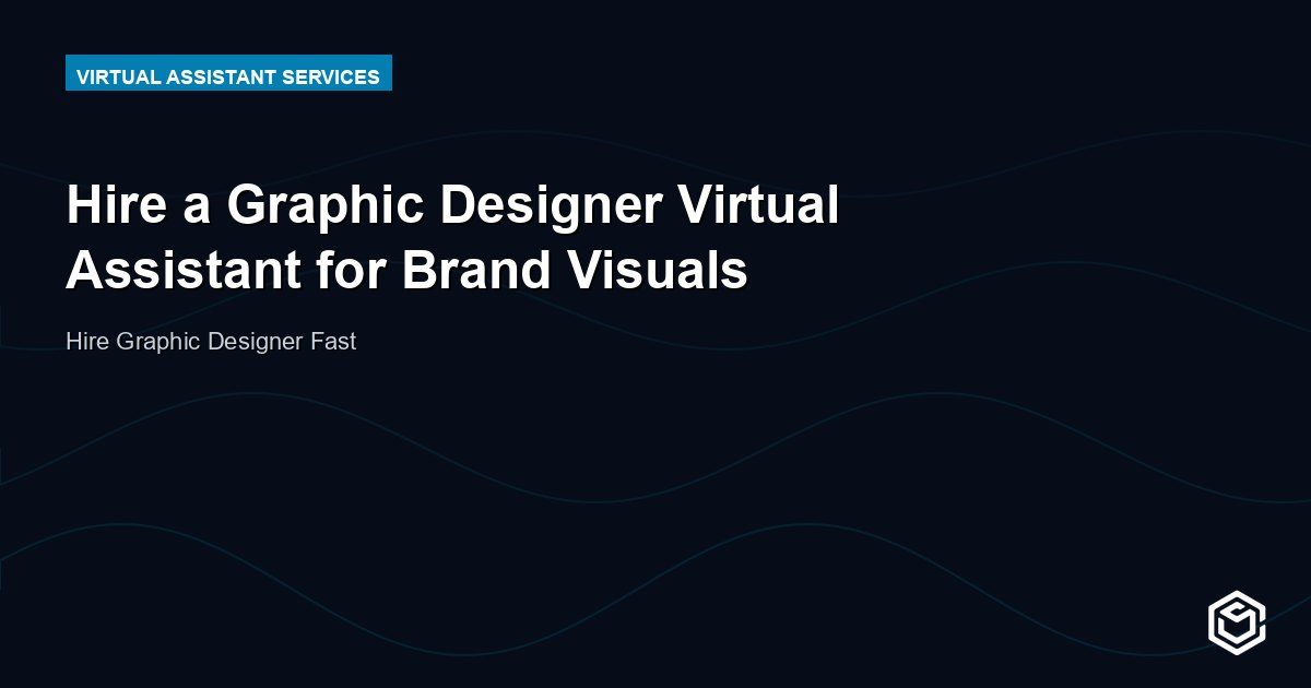 Hire a Graphic Designer Virtual Assistant for Brand Visuals