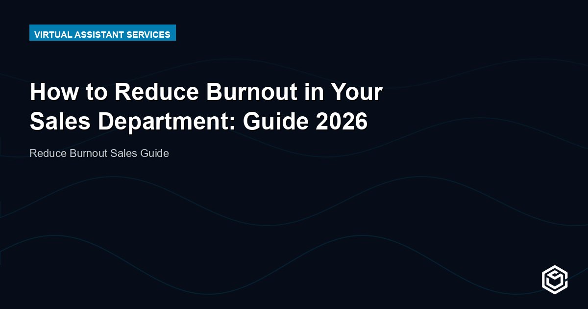 How to Reduce Burnout in Your Sales Department: Guide 2026