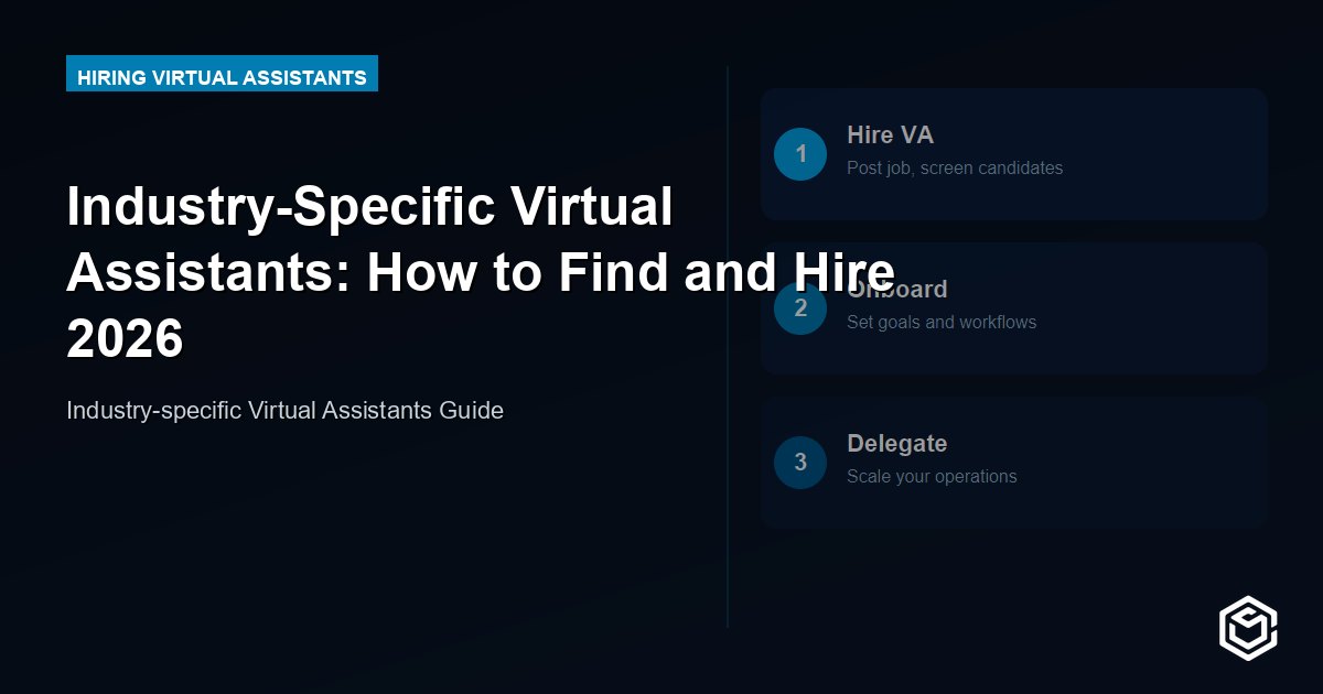 Industry-Specific Virtual Assistants: How to Find and Hire 2026