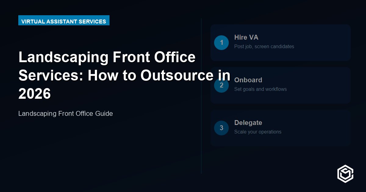 Landscaping Front Office Services: How to Outsource in 2026