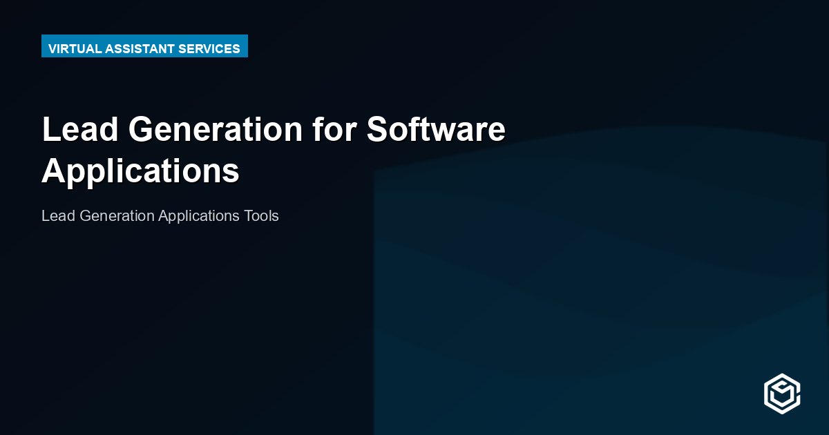 Lead Generation for Software Applications
