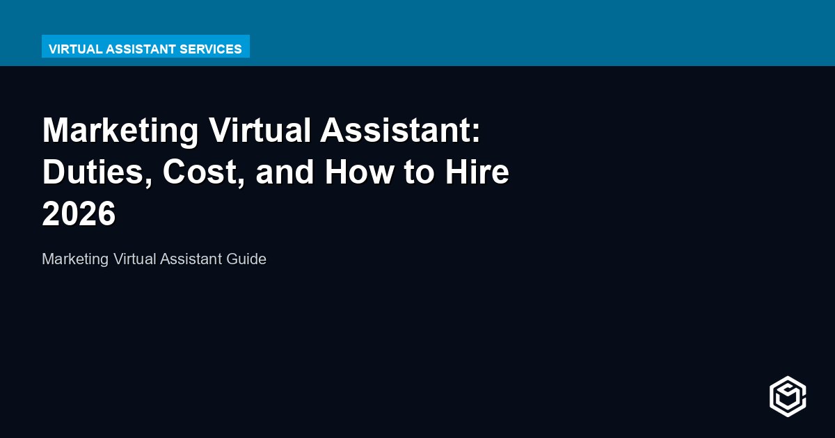 Marketing Virtual Assistant: Duties, Cost, and How to Hire 2026
