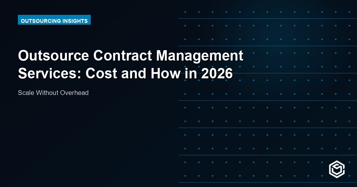 Outsource Contract Management Services: Cost and How in 2026