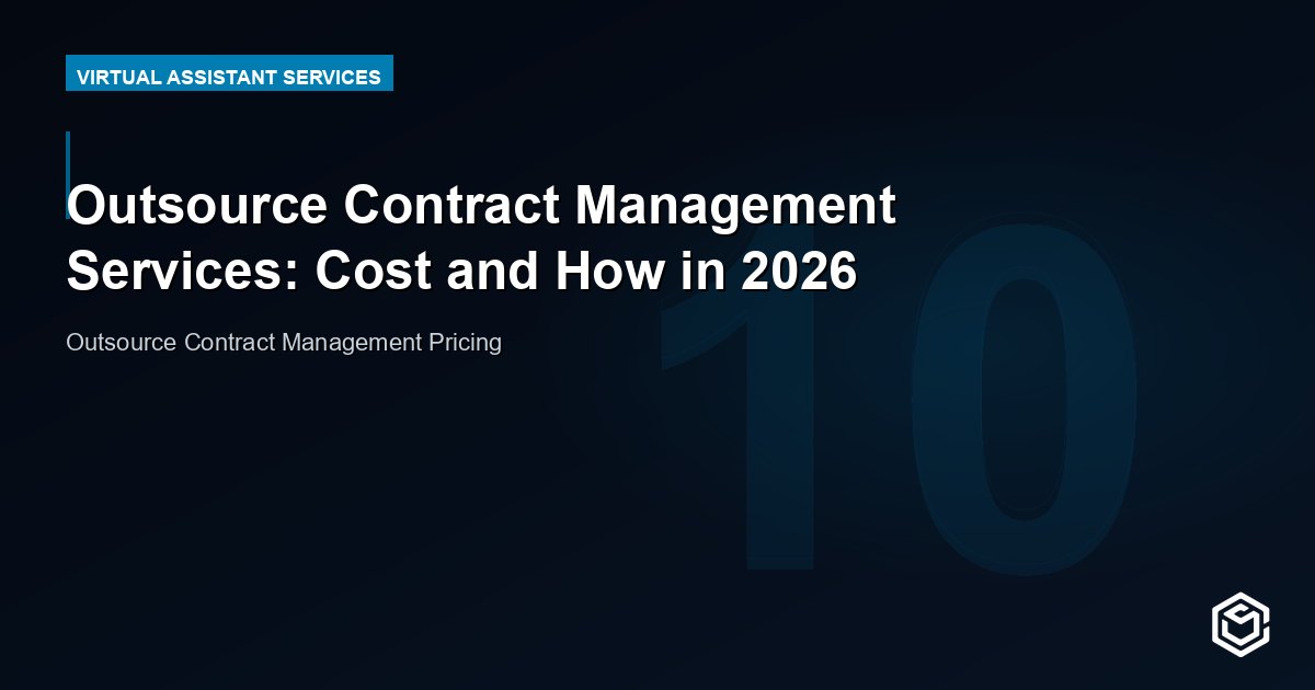 Outsource Contract Management Services: Cost and How in 2026