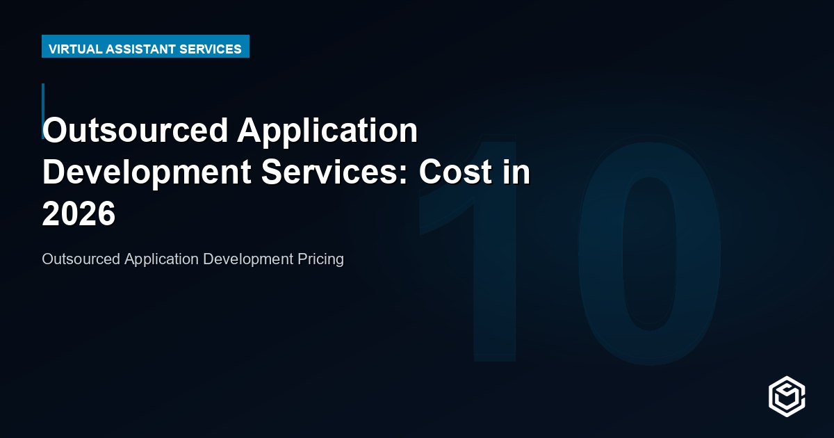 Outsourced Application Development Services: Cost in 2026