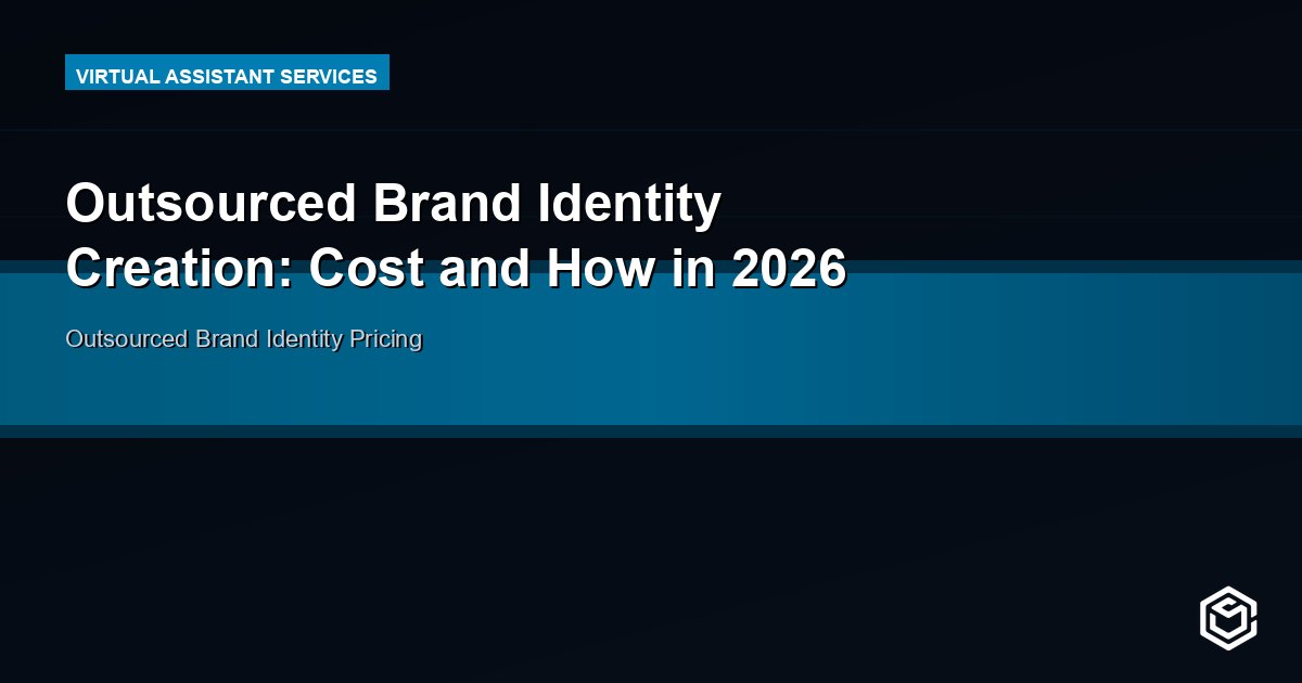 Outsourced Brand Identity Creation: Cost and How in 2026