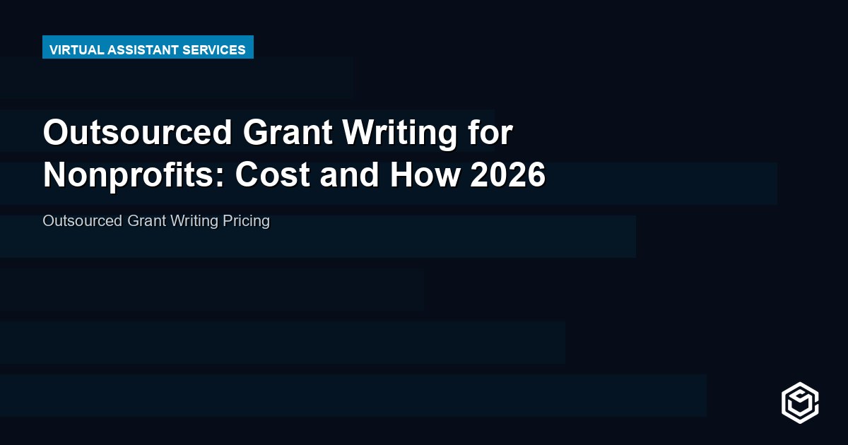 Outsourced Grant Writing for Nonprofits: Cost and How 2026
