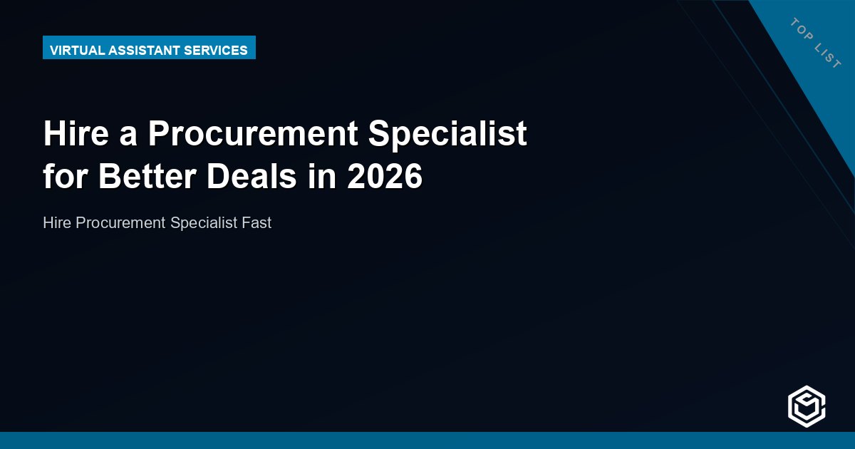 Hire a Procurement Specialist for Better Deals in 2026