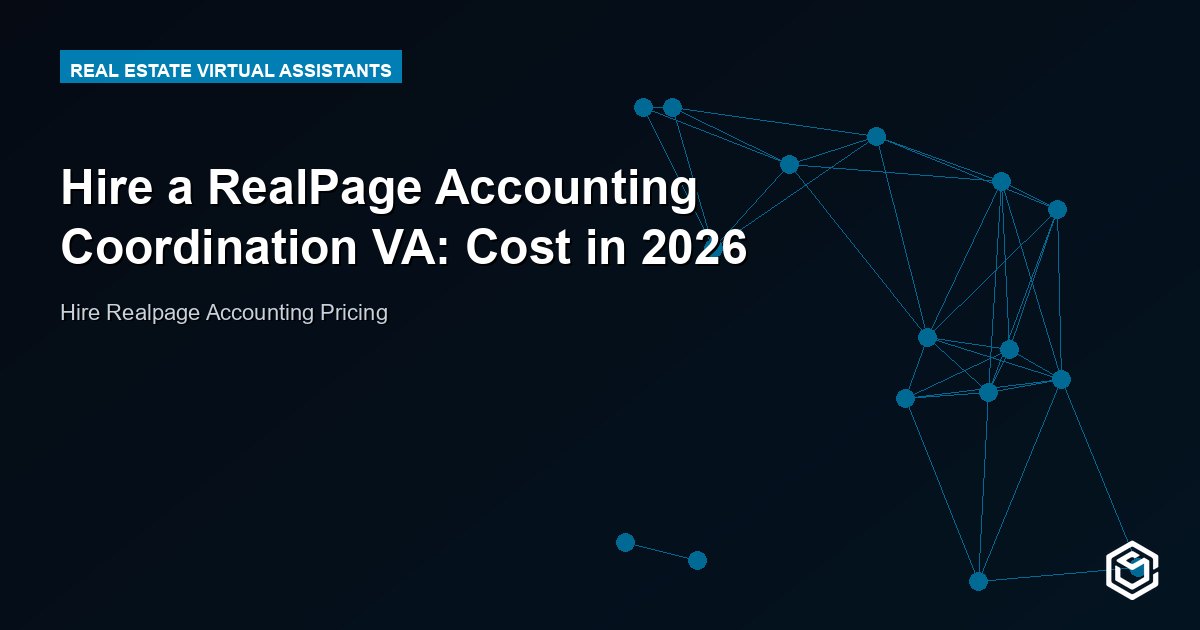 Hire a RealPage Accounting Coordination VA: Cost in 2026