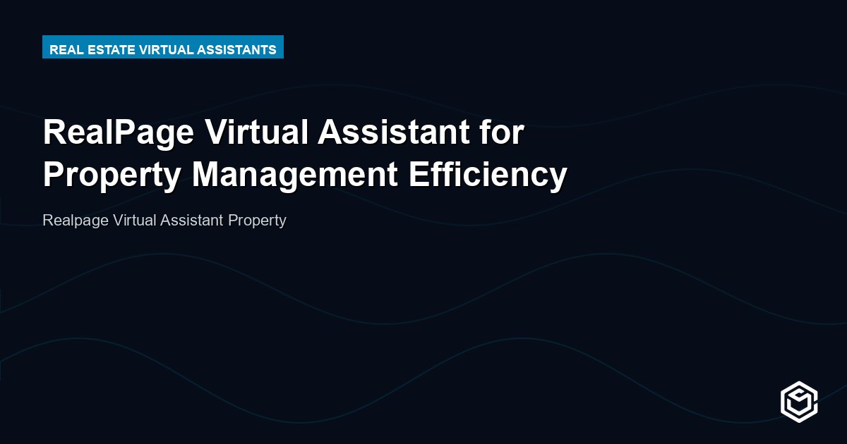 RealPage Virtual Assistant for Property Management Efficiency