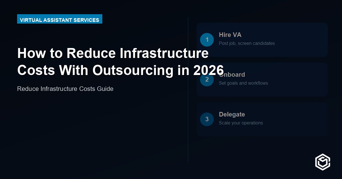 How to Reduce Infrastructure Costs With Outsourcing in 2026