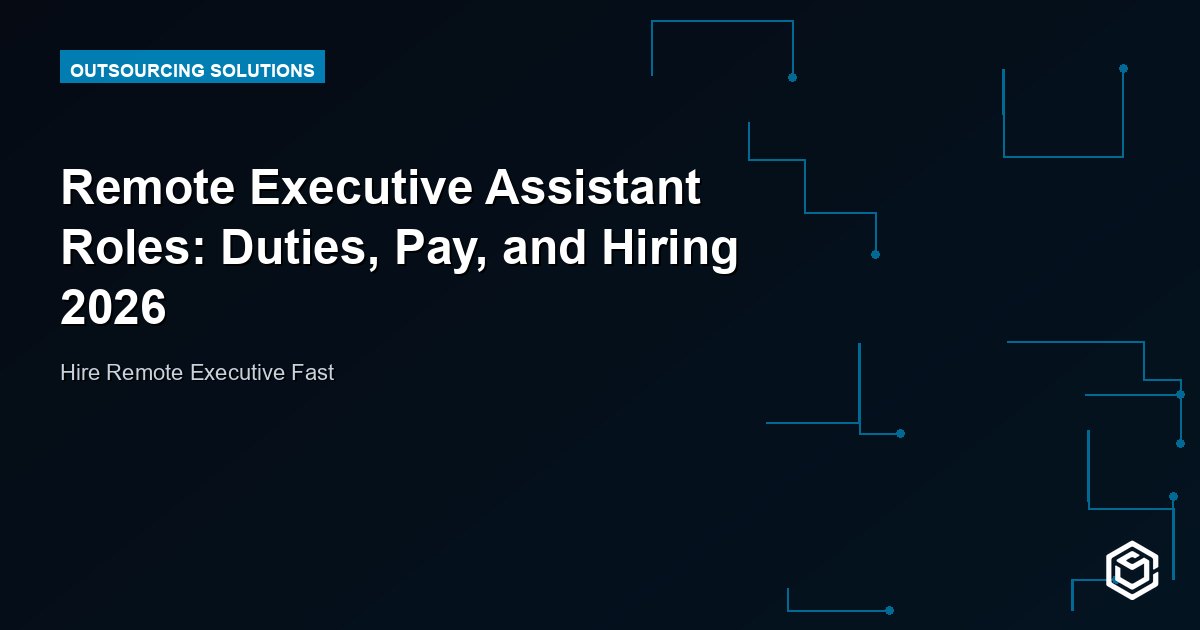 Remote Executive Assistant Roles: Duties, Pay, and Hiring 2026
