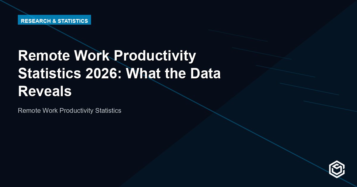 Remote Work Productivity Statistics 2026: What the Data Reveals