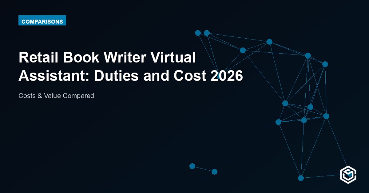 Retail Book Writer Virtual Assistant: Duties and Cost 2026