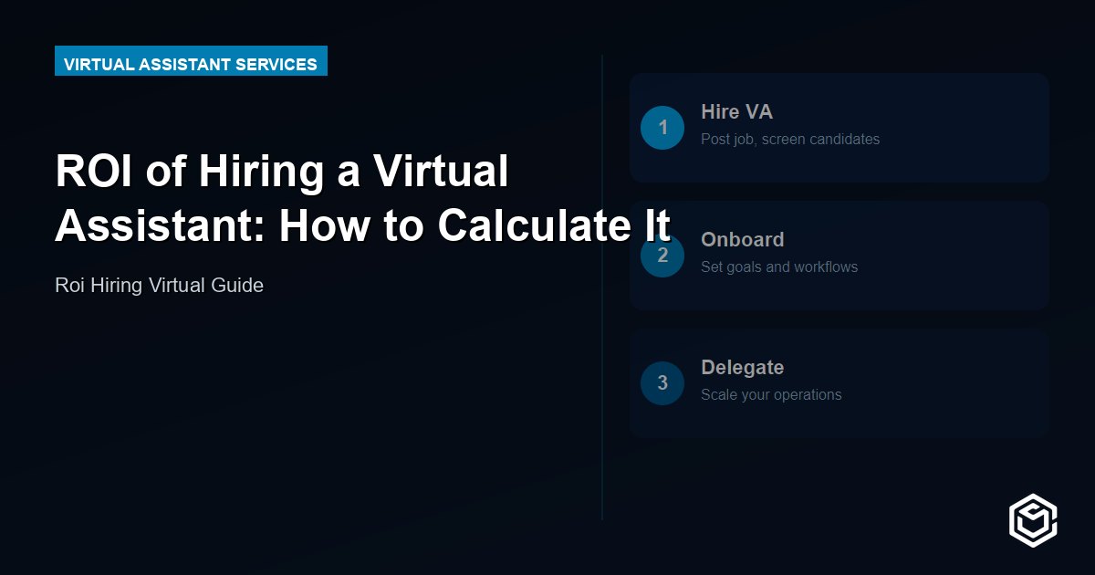 ROI of Hiring a Virtual Assistant: How to Calculate It