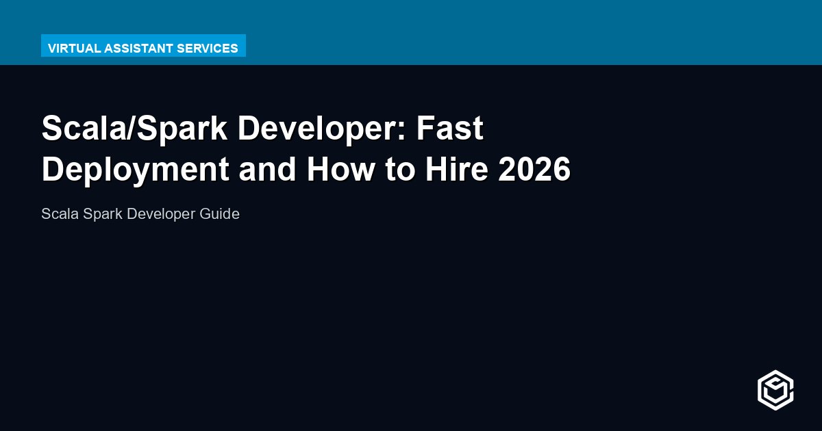 Scala/Spark Developer: Fast Deployment and How to Hire 2026