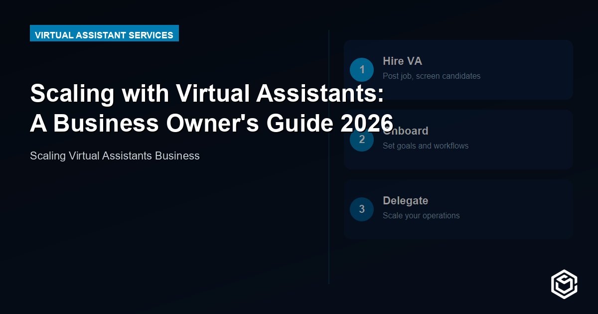 Scaling with Virtual Assistants: A Business Owner's Guide 2026