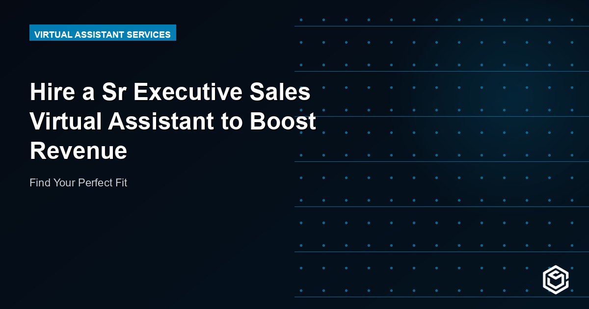 Hire a Sr Executive Sales Virtual Assistant to Boost Revenue