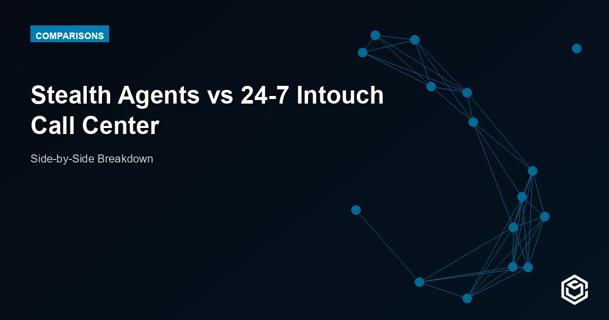 Stealth Agents vs 24-7 Intouch Call Center
