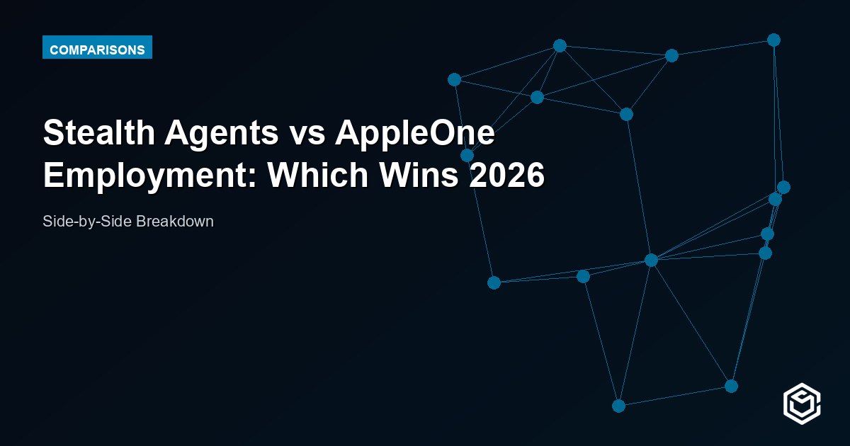 Stealth Agents vs AppleOne Employment: Which Wins 2026