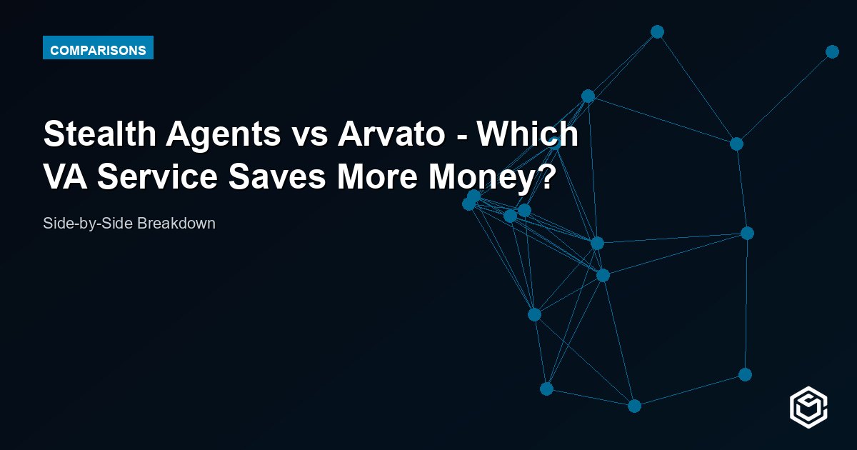 Stealth Agents vs Arvato - Which VA Service Saves More Money?