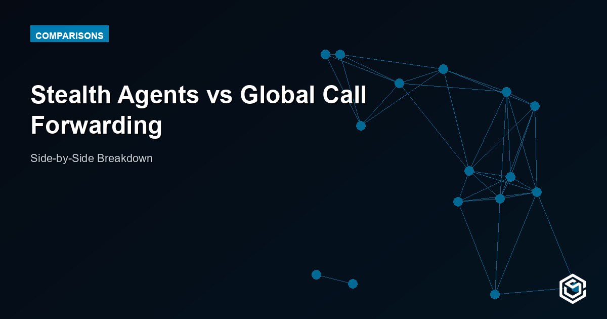 Stealth Agents vs Global Call Forwarding