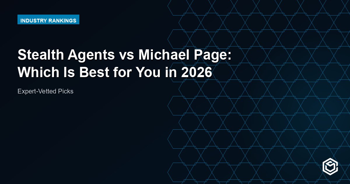 Stealth Agents vs Michael Page: Which Is Best for You in 2026