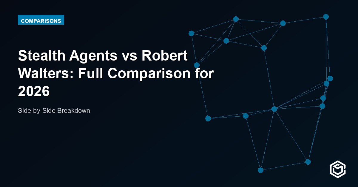 Stealth Agents vs Robert Walters: Full Comparison for 2026