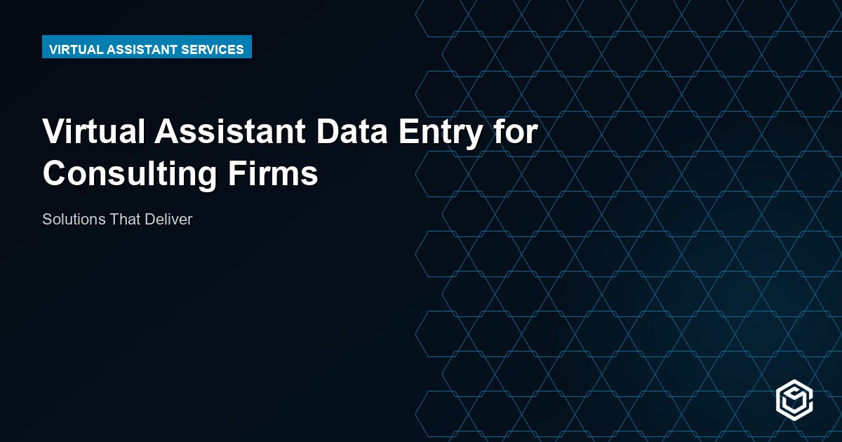 Virtual Assistant Data Entry for Consulting Firms