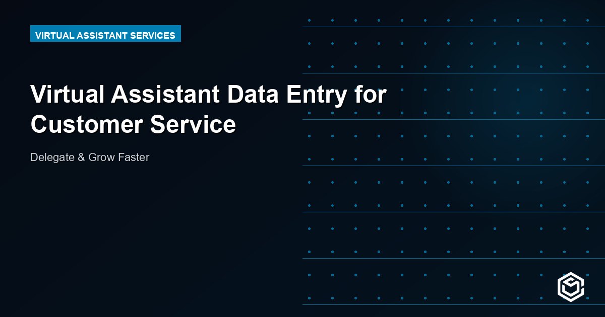 Virtual Assistant Data Entry for Customer Service