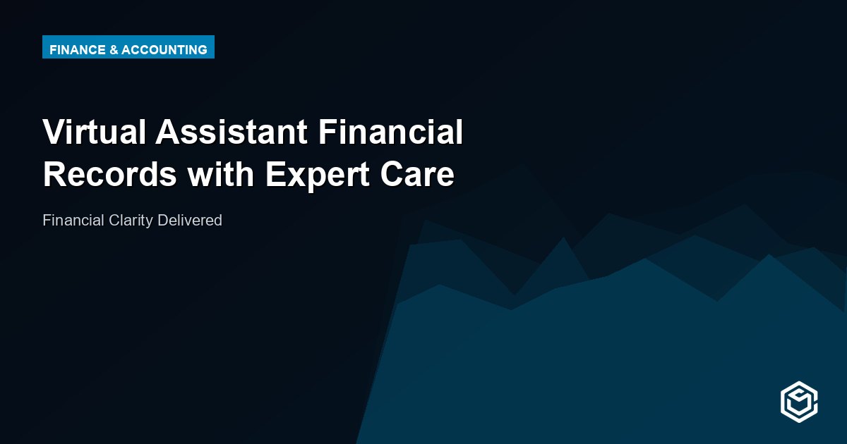 Virtual Assistant Financial Records with Expert Care