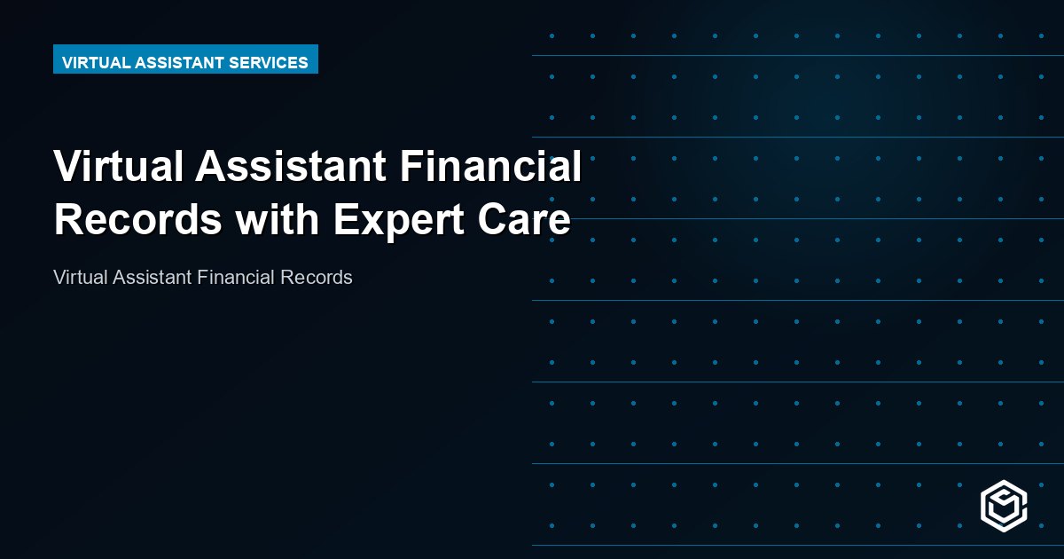 Virtual Assistant Financial Records with Expert Care