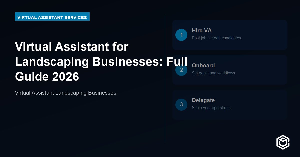 Virtual Assistant for Landscaping Businesses: Full Guide 2026