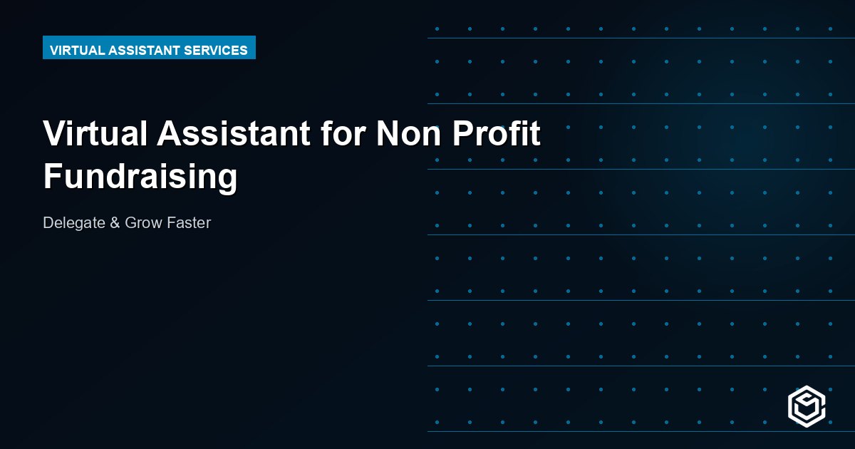 Virtual Assistant for Non Profit Fundraising