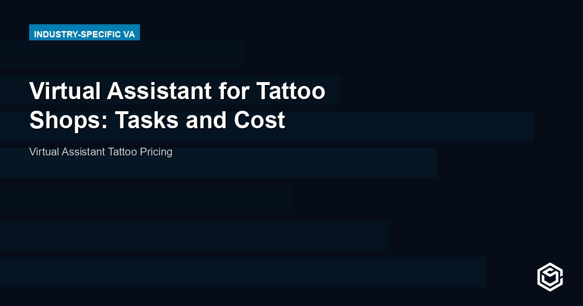 Virtual Assistant for Tattoo Shops: Book More Clients