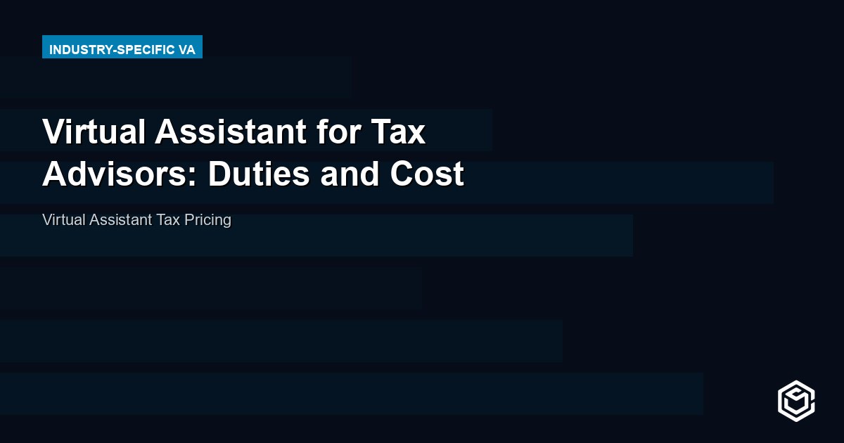 Virtual Assistant for Tax Advisors: Survive Tax Season Smarter