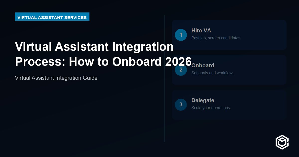 Virtual Assistant Integration Process: How to Onboard 2026