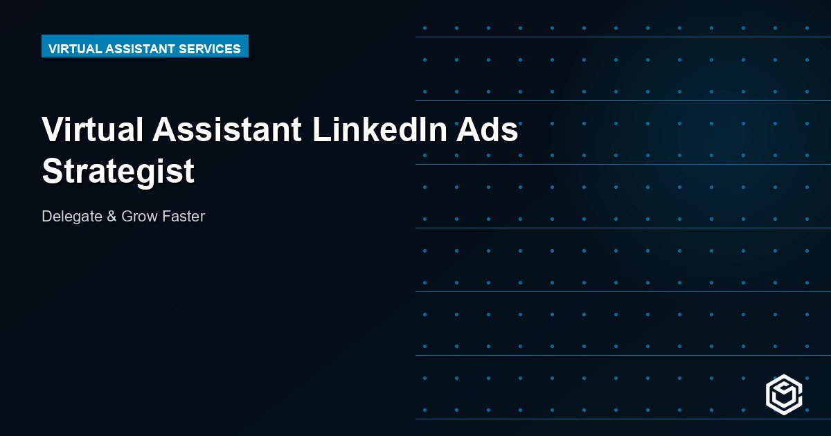 Virtual Assistant LinkedIn Ads Strategist