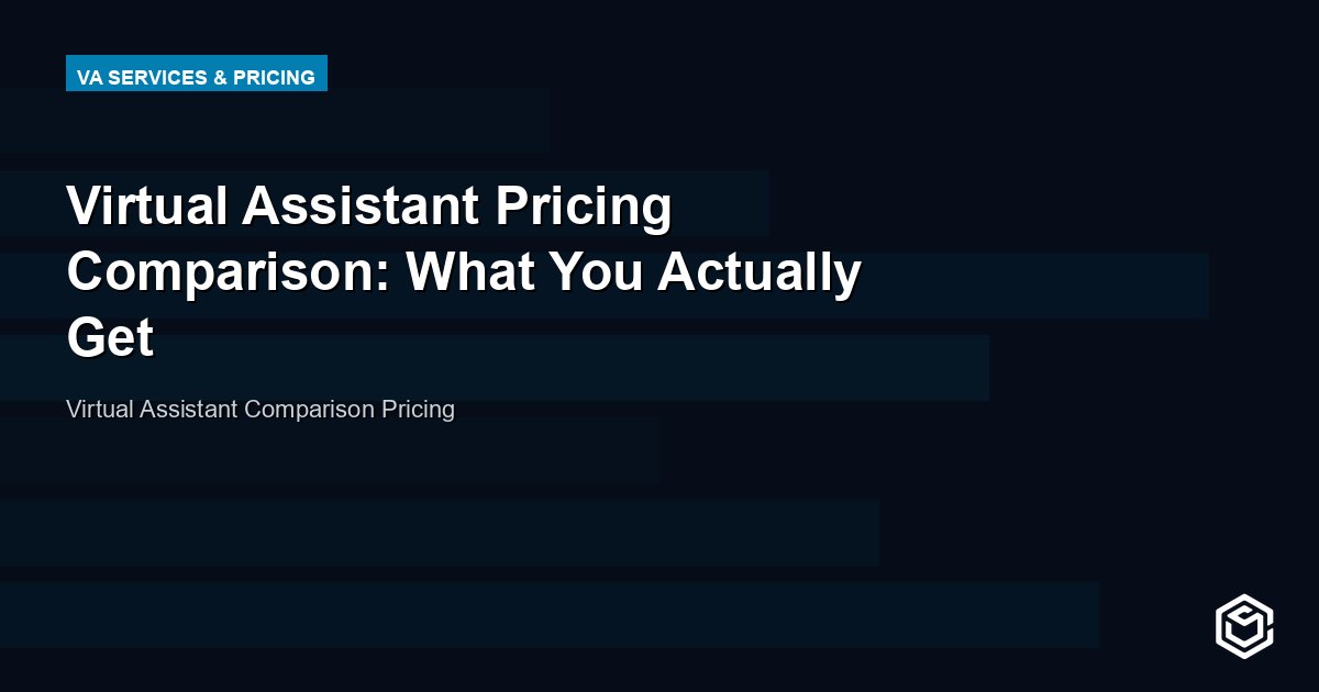 Virtual Assistant Pricing Comparison: What You Really Pay