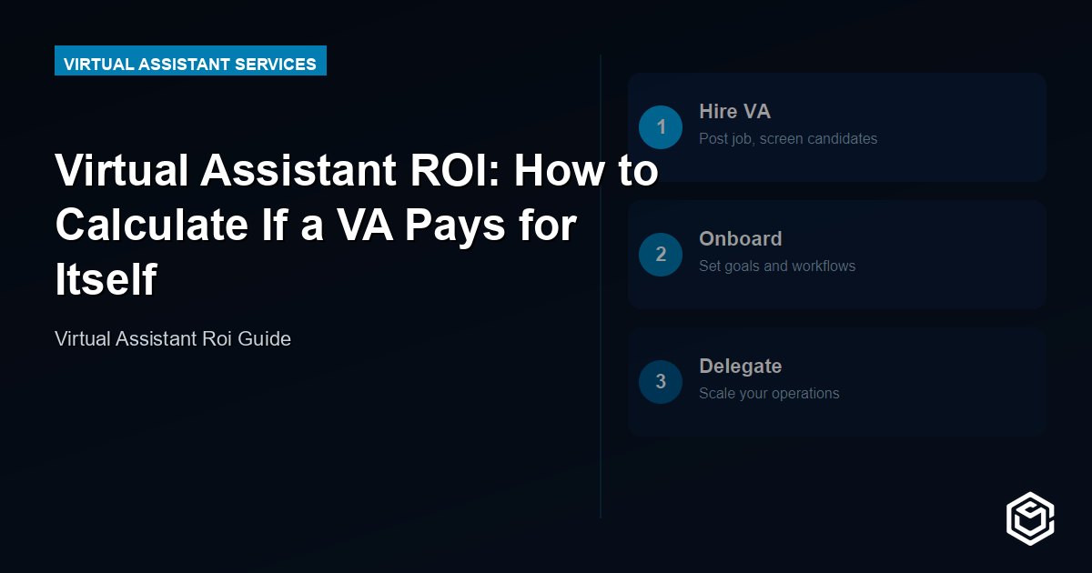 Virtual Assistant ROI: How to Calculate If a VA Pays for Itself