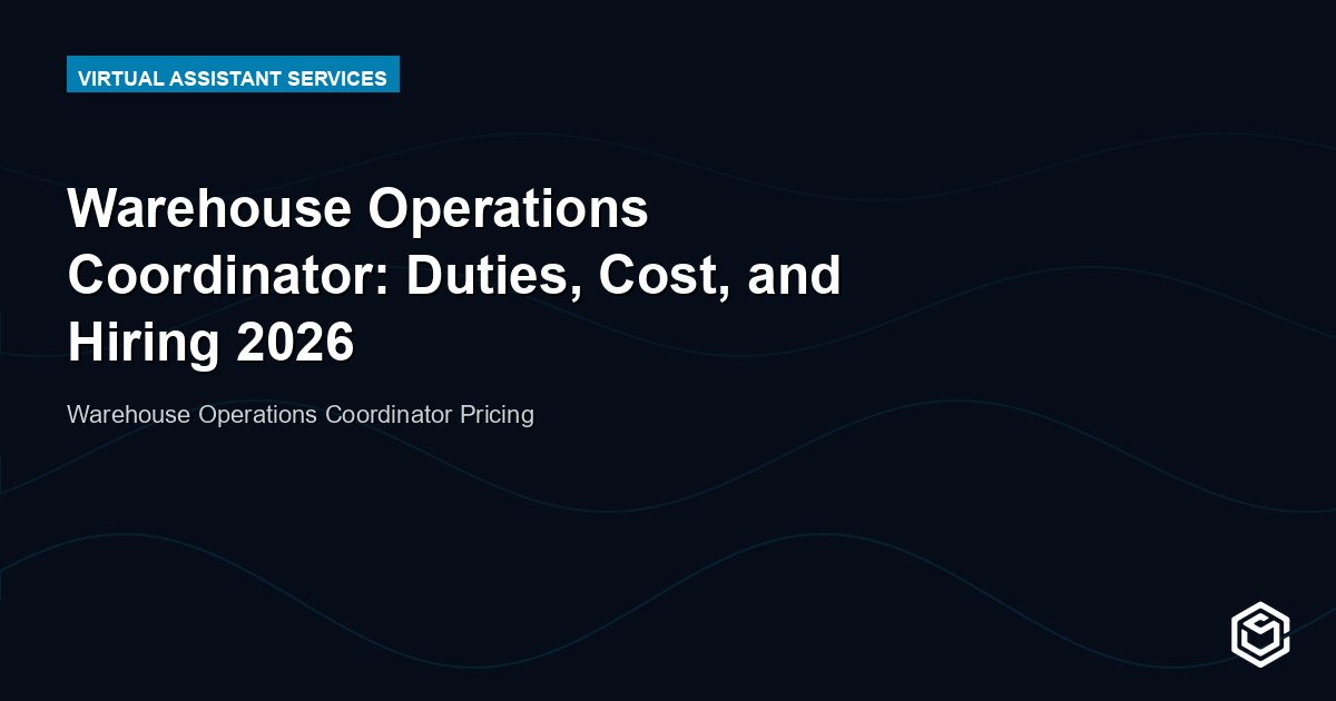 Warehouse Operations Coordinator: Duties, Cost, and Hiring 2026