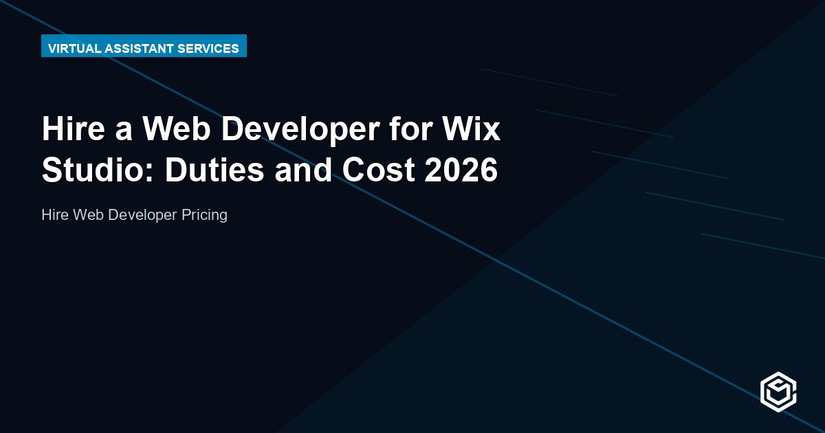 Hire a Web Developer for Wix Studio: Duties and Cost 2026